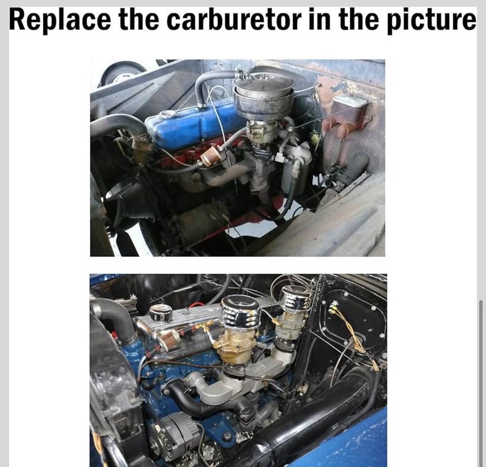 ROCHESTER B 1 BARREL CARBURETOR FOR 1950-1959 CHEVY & GMC TRUCKS 235 216" Inline 6 cylinder ENGINES