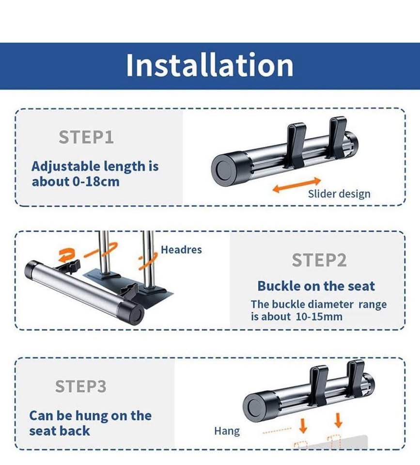 Rotary Car Trash Can, Creative Rotating Design Hanging Vehicle Garbage Bag with Durable Aluminum All