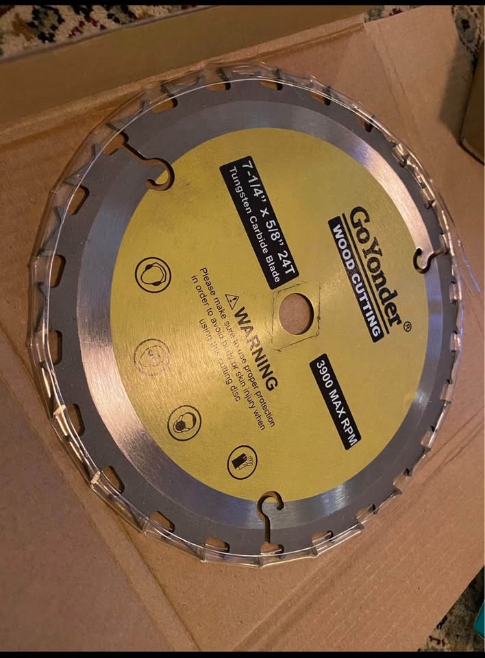 Brand new Circular 7” 24 Teeth Saw Blade