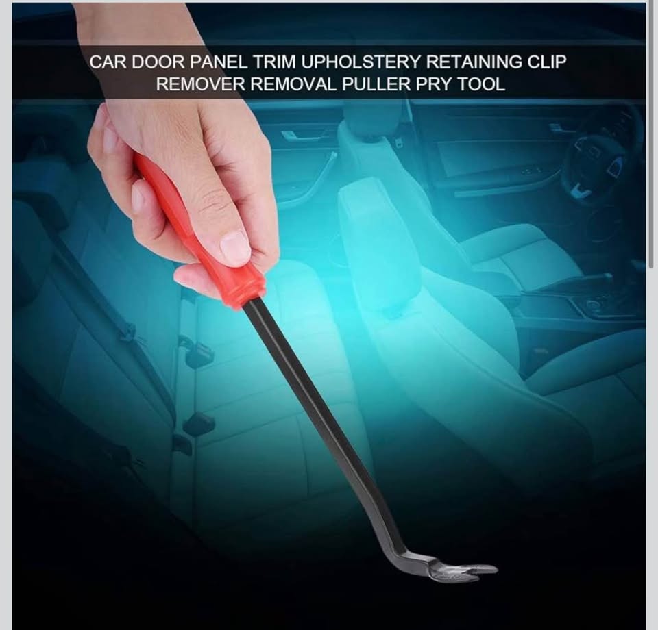 Ergonomic Plastic Fastener Remover - Easily Removes Plastic Fasteners - Car Door Trim Clip Panel Gla