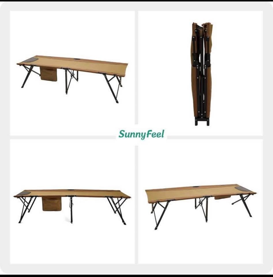 Brand new SunnyFeel 300 lb Camping Cot