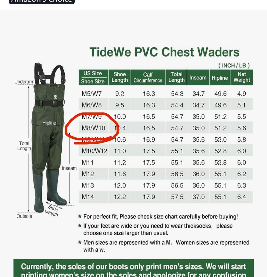 Bootfoot Chest Waders, Fishing Waders 2-Ply Nylon Waterproof Hunting Waders with Boot Hanger men/wom