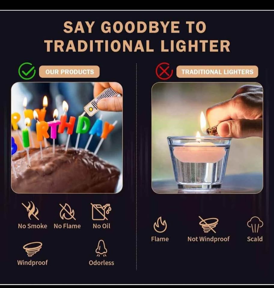 Electronic Lighter Arc Windproof