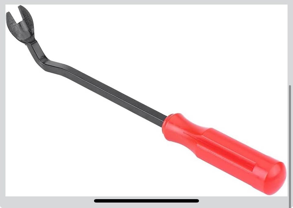 Ergonomic Plastic Fastener Remover - Easily Removes Plastic Fasteners - Car Door Trim Clip Panel Gla