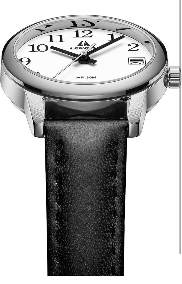 Ladies Watches, Analog Quartz Watches for Women, Waterproof Women's Wrist Watches with Leather Strap