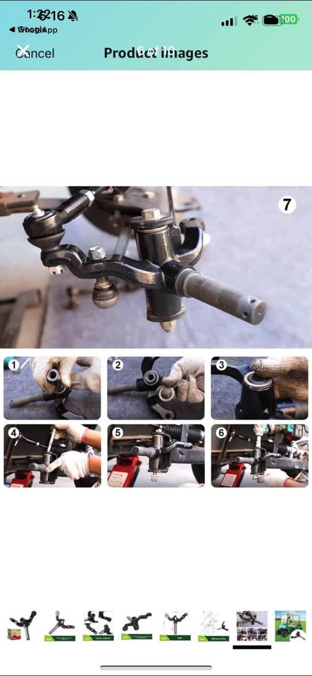 Brand new Roykaw EZGO TXT Spindle Assembly for 2001-up (golf cart part)