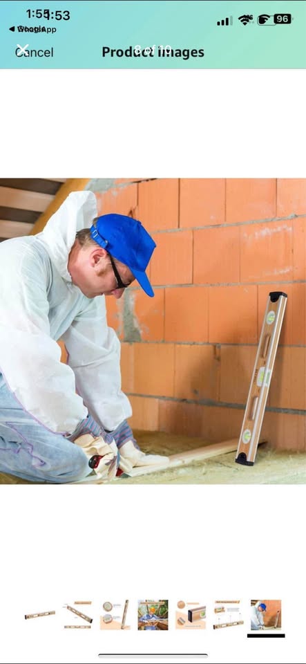 Brand new 24 inch bamboo level