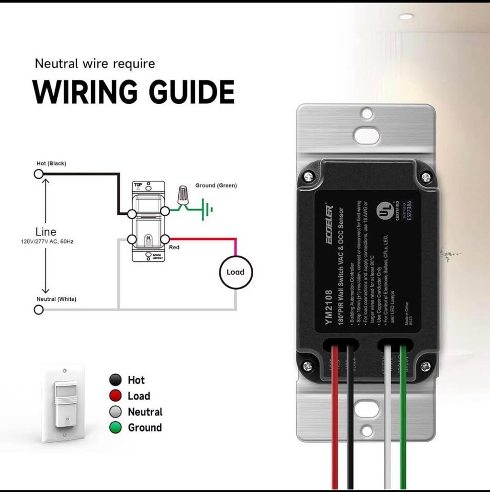 Motion Sensor Light switch