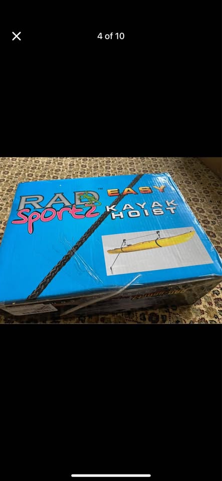Brand new RAD Sportz kayak and ladder hoist