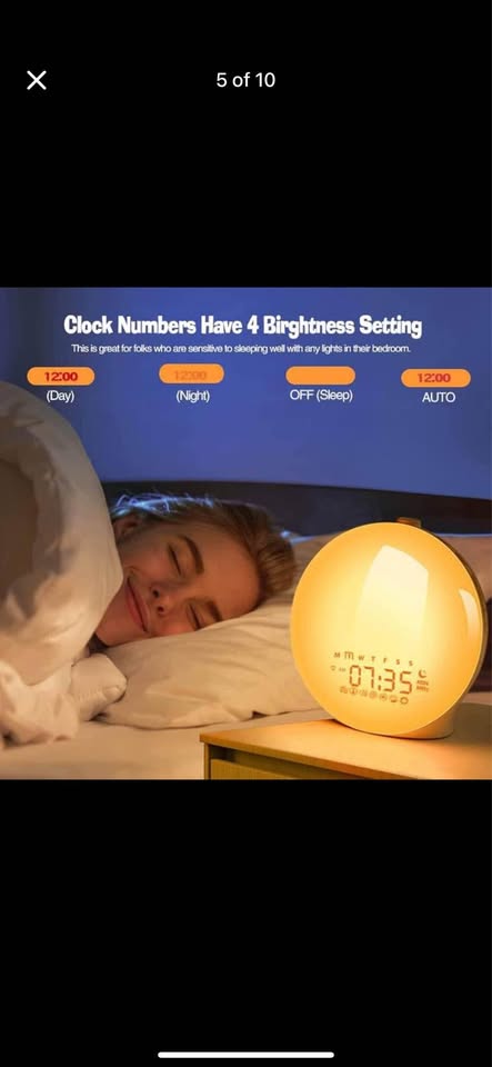 Brand new sunrise alarm clock