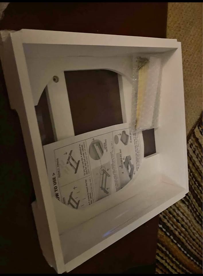 Brand new dish organizing rack (white)