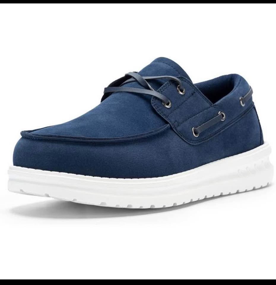 Brand new FitVille Mens Wide Loafers Casual Slip on Shoes