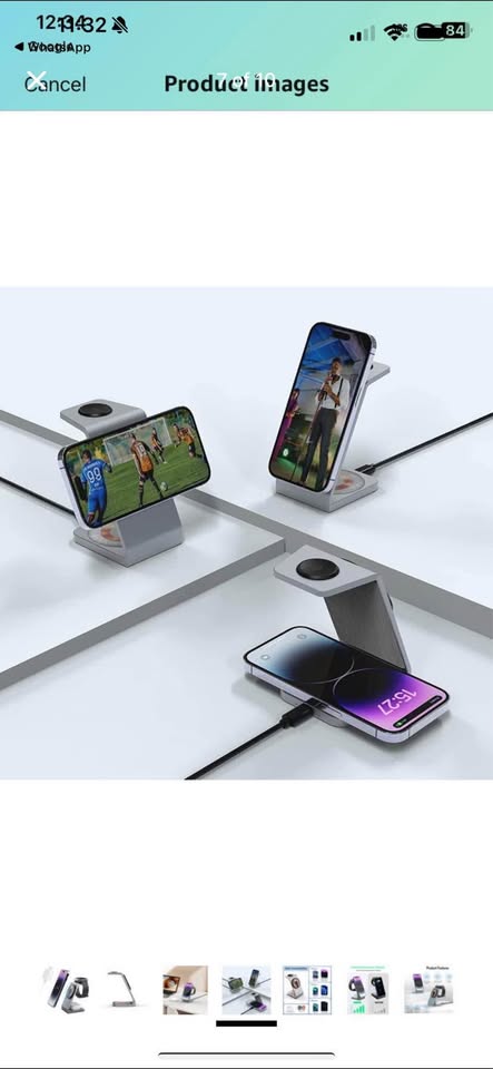 Brand new 3 in 1 charging station (phone + earbuds + watch)