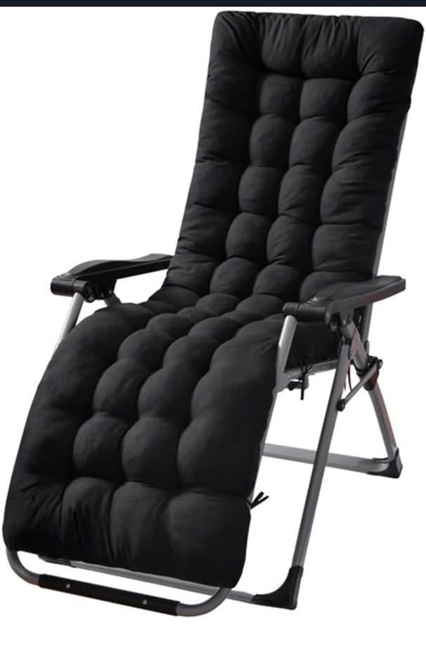 Patio Chaise Lounge Cushions Sun Lounger Cushions Pad Lounge Chair Cushion for Travel Holiday Indoor