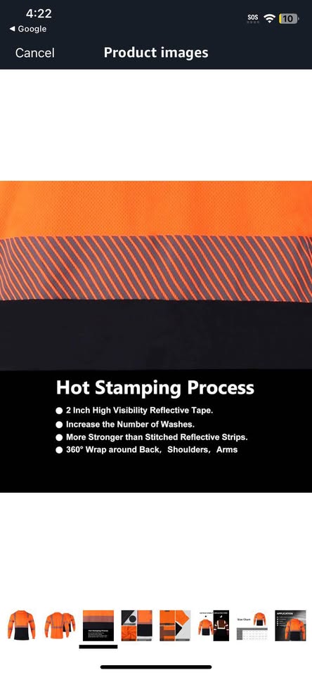 Brand new High visibility Mens Reflective Class 2 safety shirt