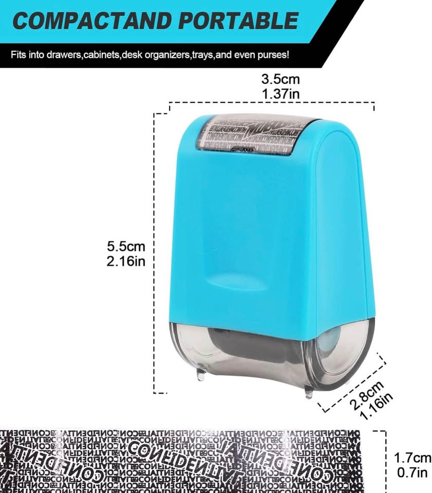 Identity Protection Stamp Roller