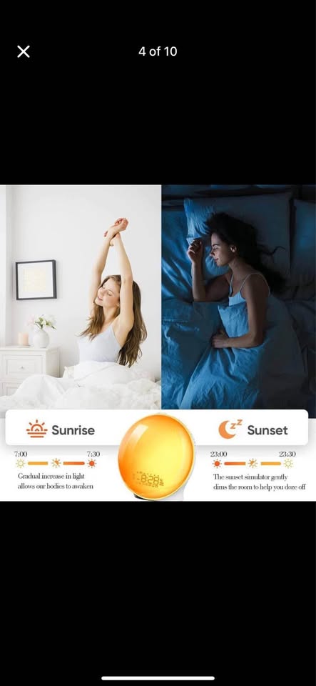 Brand new sunrise alarm clock
