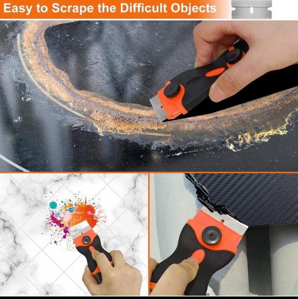 Brand new 2 PCs Razor Blade Scraper