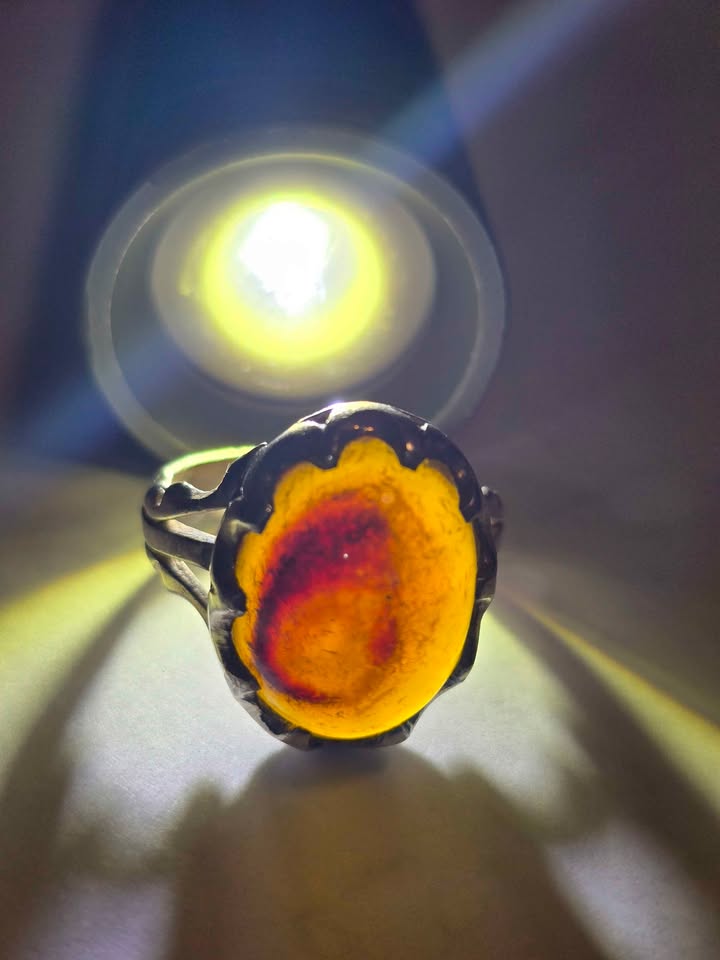 Original Aqeeq E Yemeni ( Agate of Yemen) in Silver 925