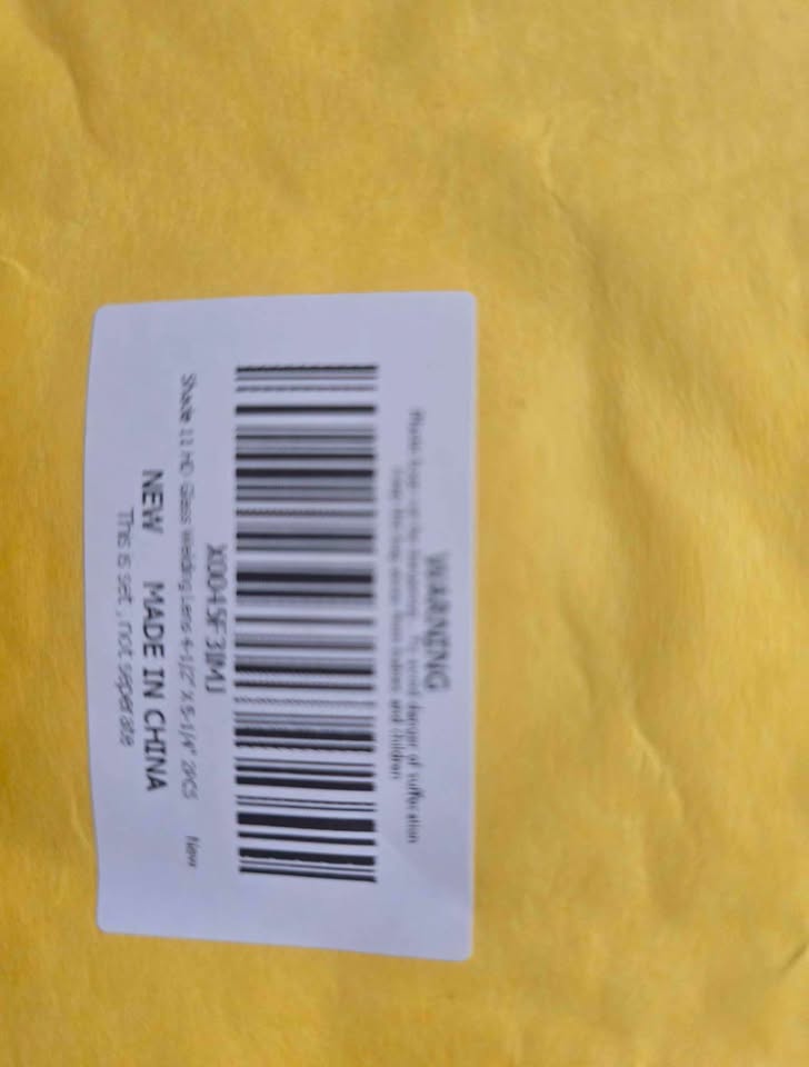 Shade 11 HD Glass Welding Lens 4 PCS 4.25x5.25 inch