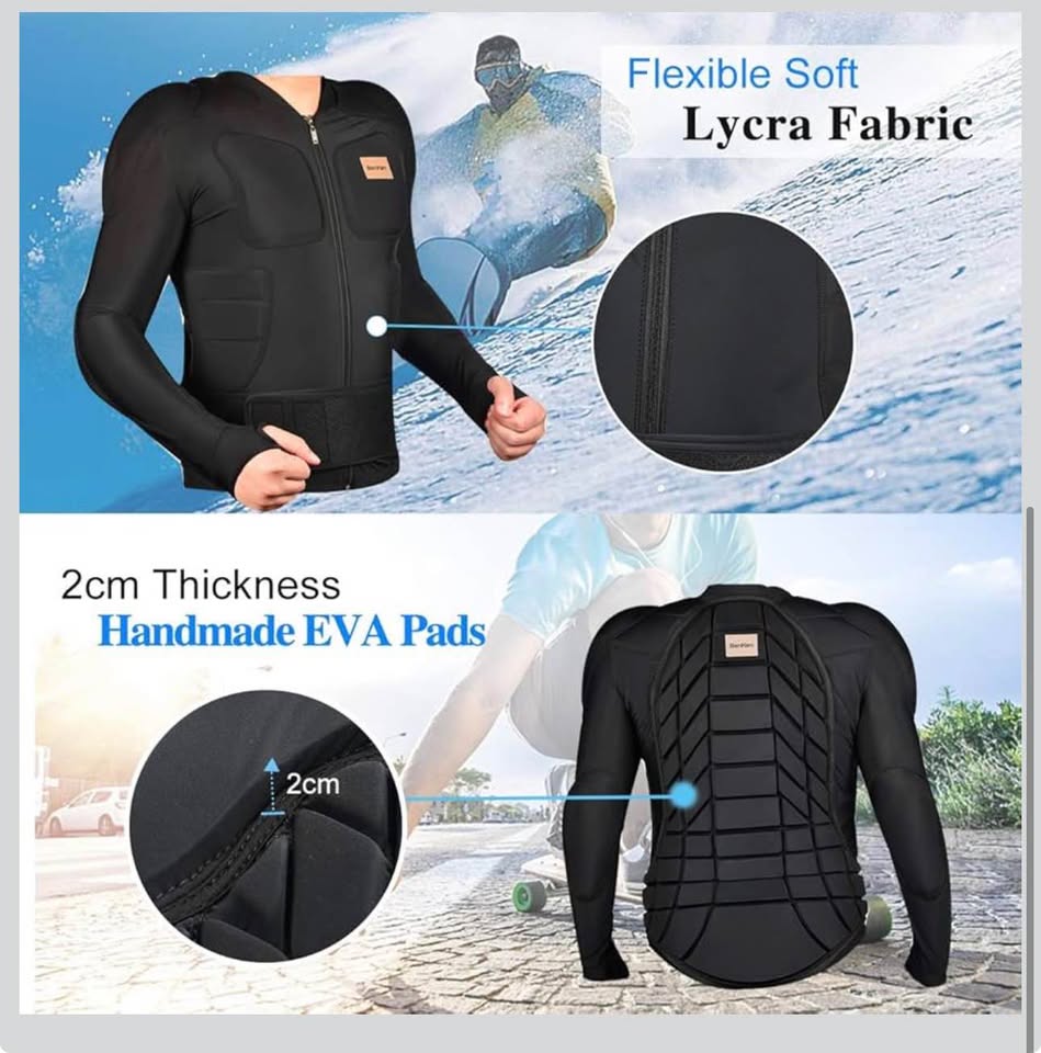 BenKen Motorcycle Body Armor Padded Protective Jacket