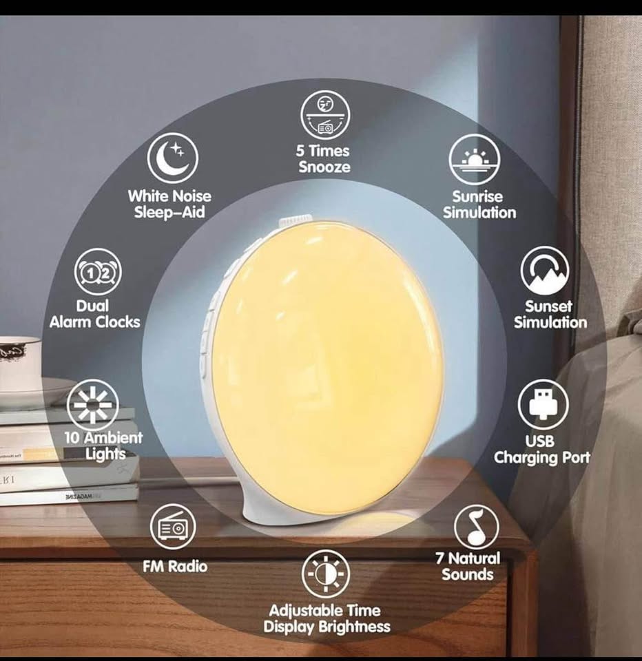 Brand new sunrise alarm clock