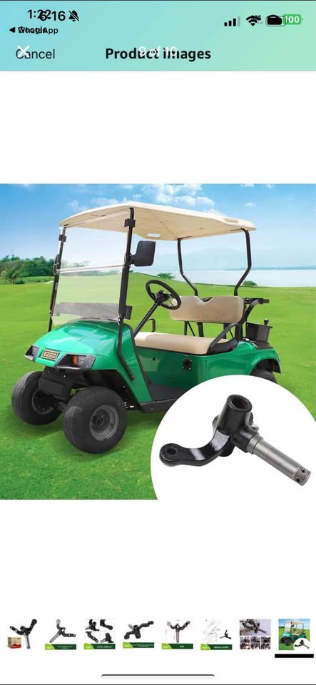 Brand new Roykaw EZGO TXT Spindle Assembly for 2001-up (golf cart part)