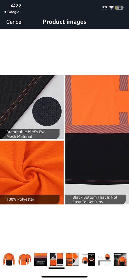 Brand new High visibility Mens Reflective Class 2 safety shirt