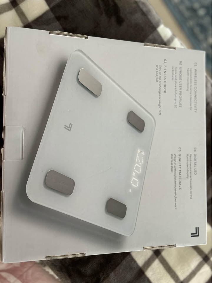 Smart body scale (Sharper Image)