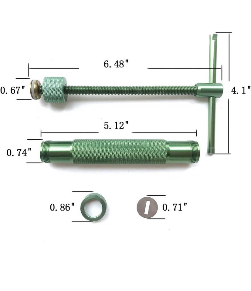 Stainless Steel Clay Extruders Sugar Paste Extruder Cake Fondant Decorating Tool Set (Black)