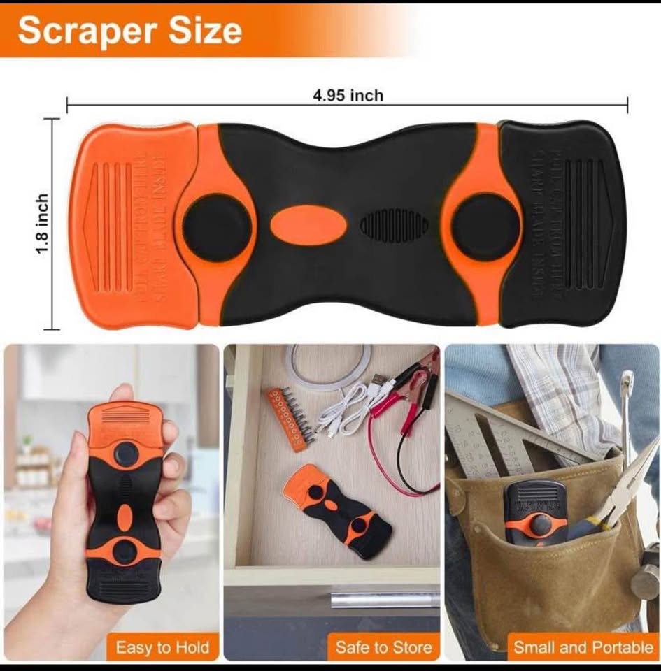 Brand new 2 PCs Razor Blade Scraper