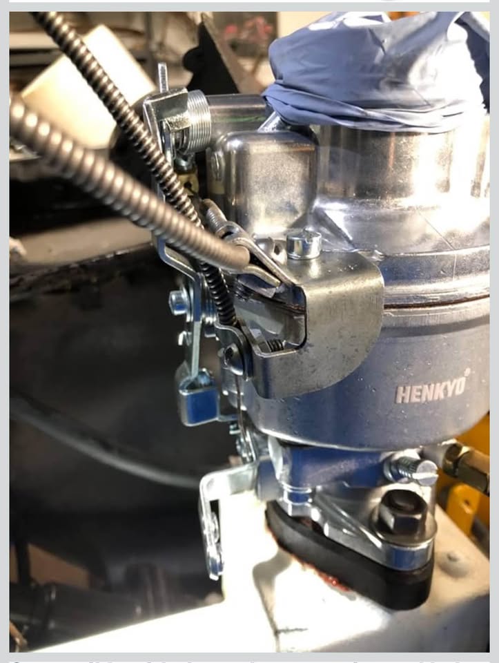 ROCHESTER B 1 BARREL CARBURETOR FOR 1950-1959 CHEVY & GMC TRUCKS 235 216" Inline 6 cylinder ENGINES