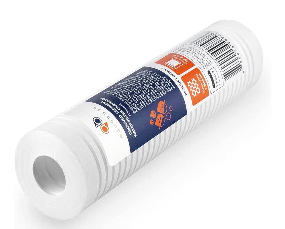 Grooved Sediment Water Filter