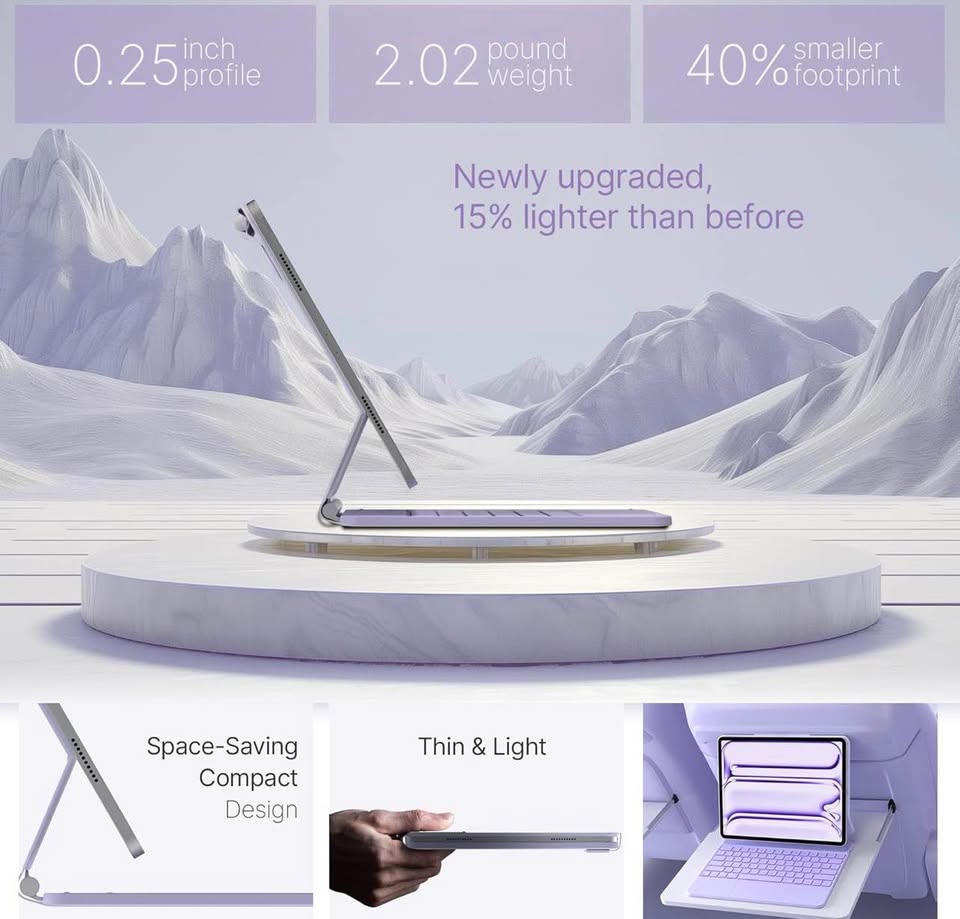 iPad Pro 12.9 inch case with keyboard