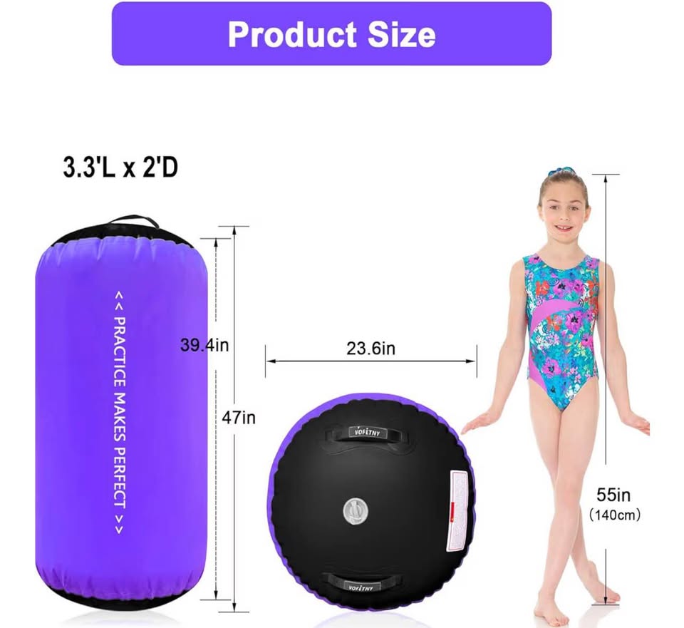 Air Roller Gymnastics Barrel