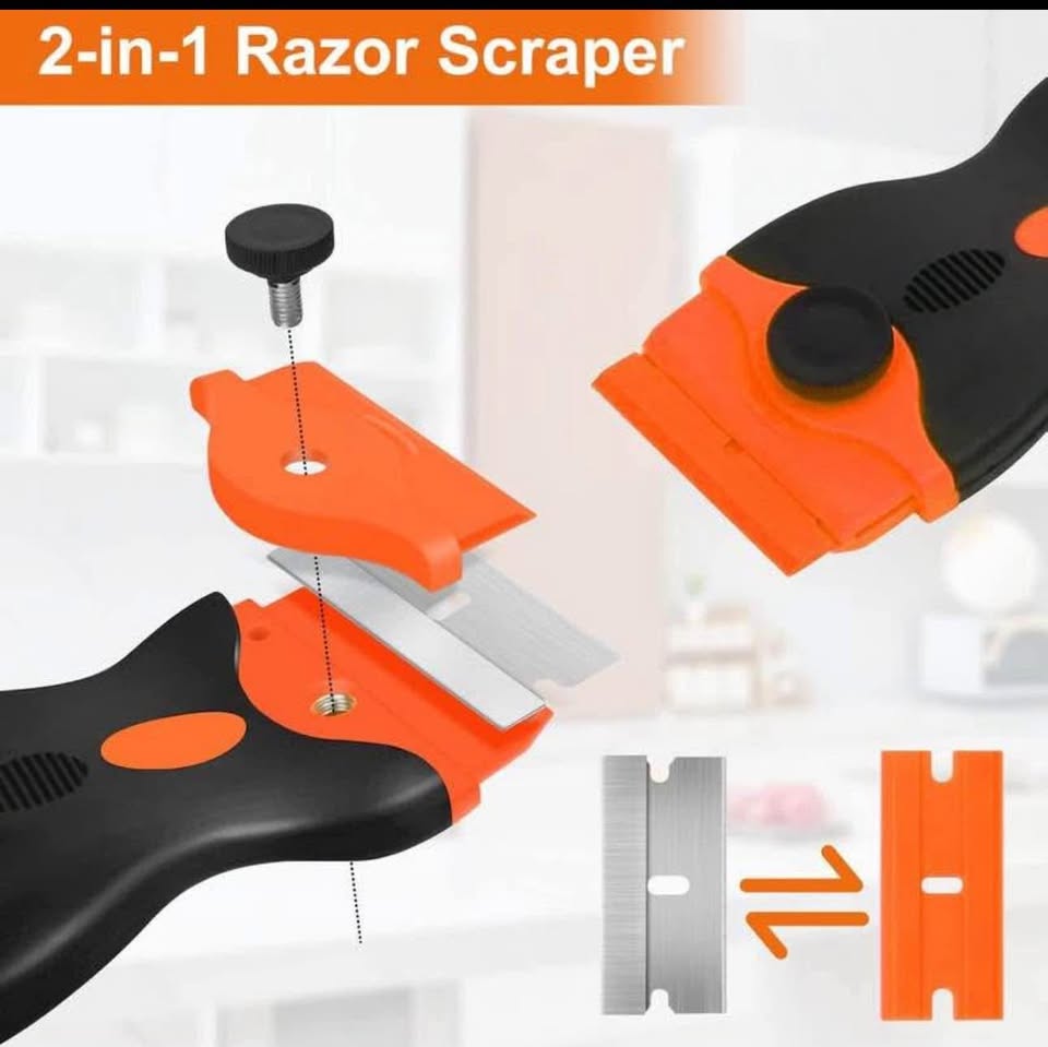 Brand new 2 PCs Razor Blade Scraper