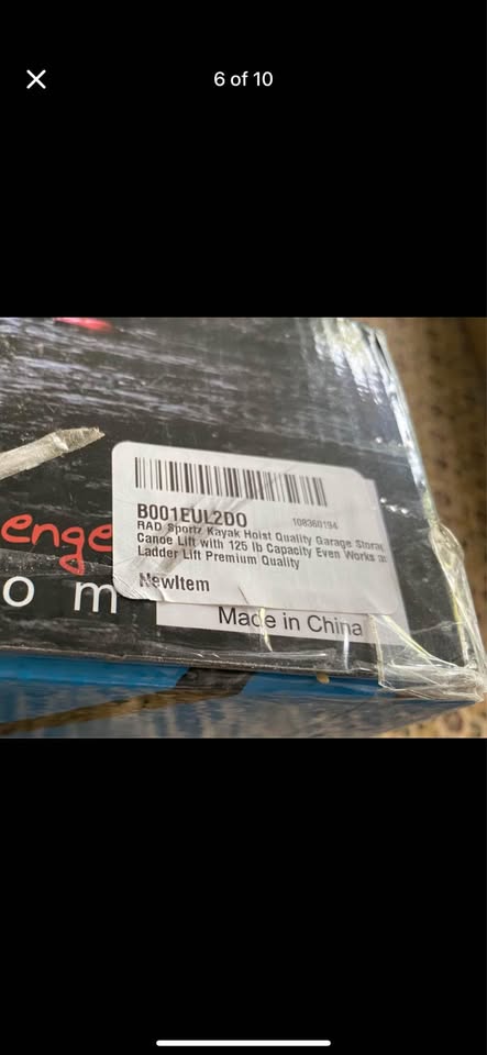 Brand new RAD Sportz kayak and ladder hoist