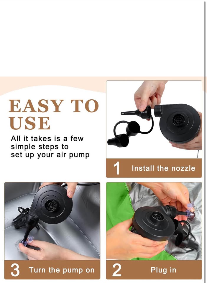 Realspring 6 Pcs Bean Bag Chairs for Adults Inflatable Chairs with Electric Air Pump,Blow up Couch