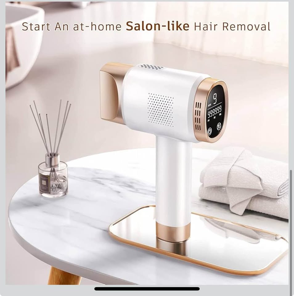 IPL Hair Removal Device Kit w/ Glasses Razors