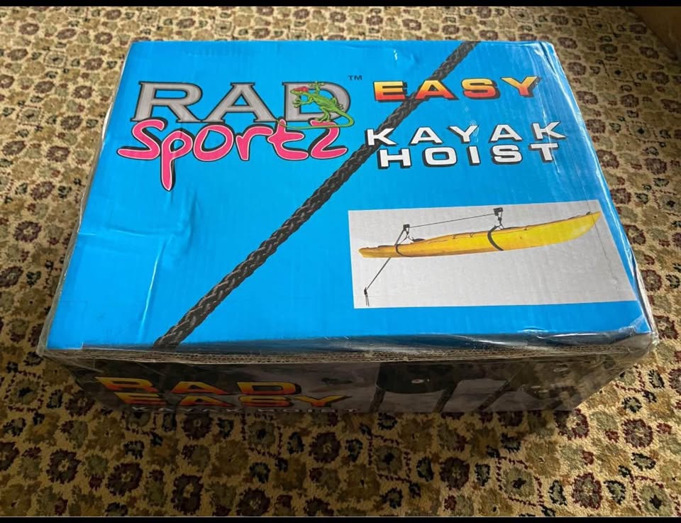 Brand new RAD Sportz kayak and ladder hoist