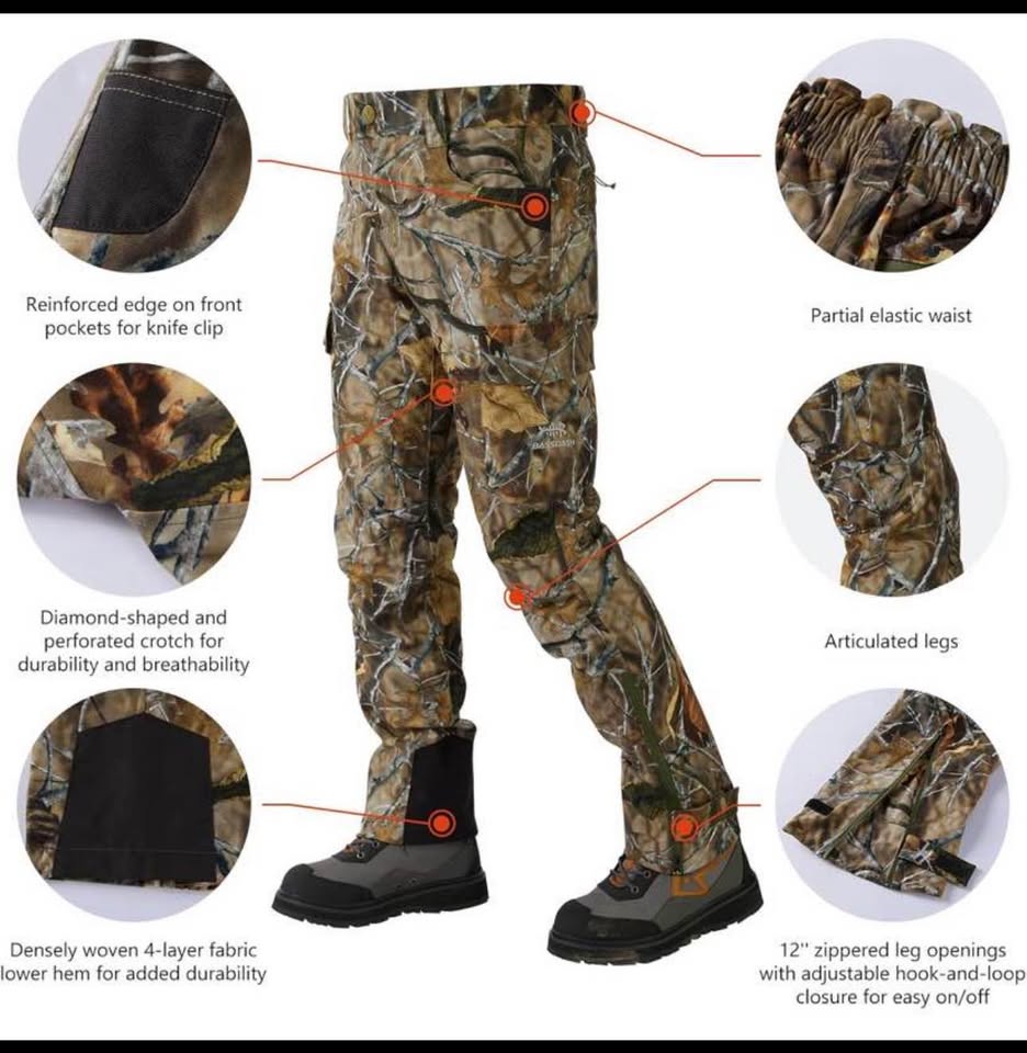 Brand new BASSDASH Waterproof Breathable Hunting Pants