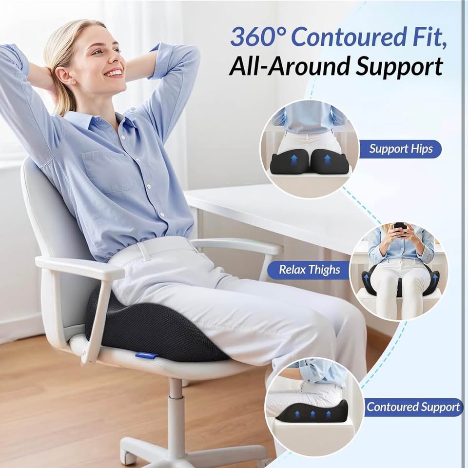 ZIKEE Ergonomic Chair Cushion