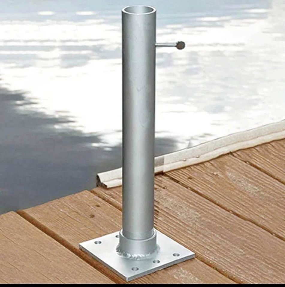 Brand new NFL to-go flagpole deck/dock mount