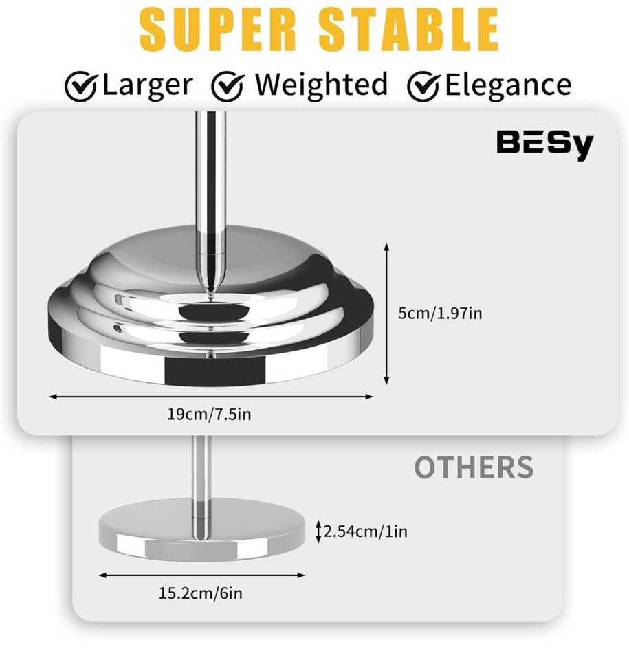 Toilet Paper Holder Free Standing Bathroom Toilet Tissue Holder Stand for Floor Toilet Paper Roll Ho