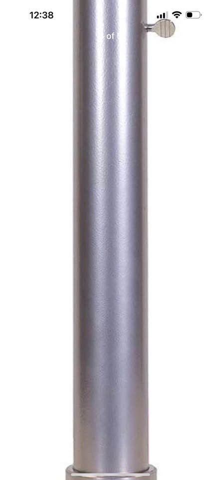 Brand new NFL to-go flagpole deck/dock mount