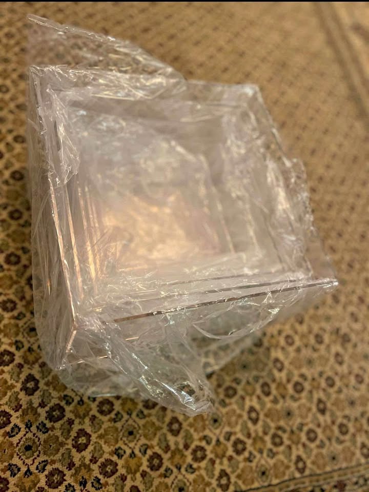 Cube Display Risers for Dessert Statues Collectibles Jewelry, 6PCS Different Sizes Display Boxes 5 S