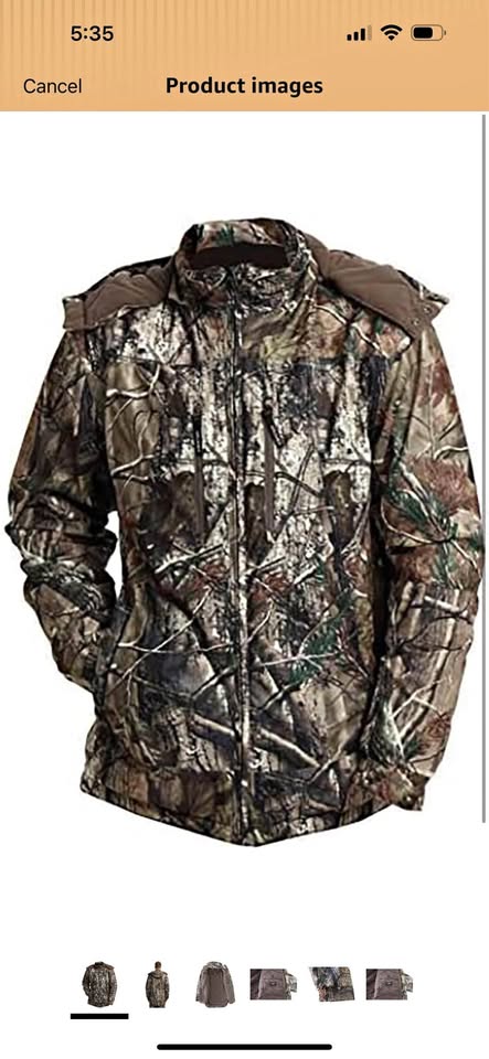 KRUMBA Camo Hunting Jacket Size M