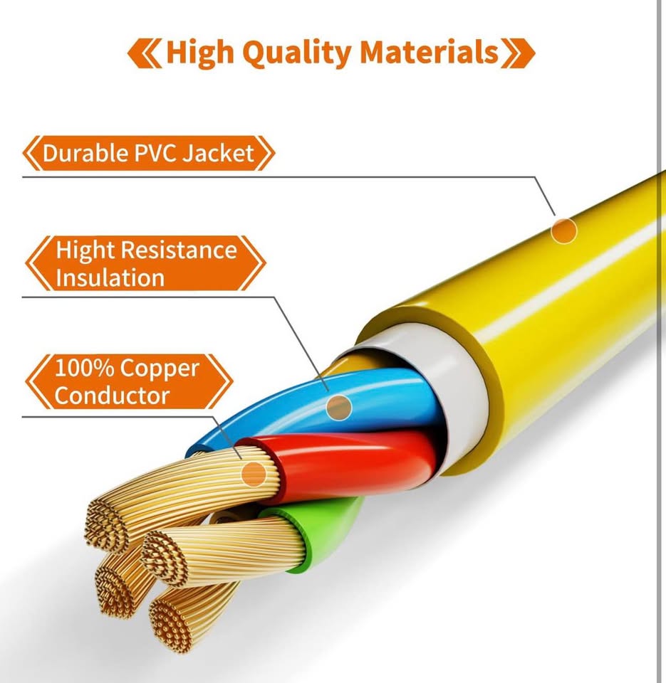 NEMA 14-30P to 2 NEMA 14-30R Dryer Y Splitter 3ft