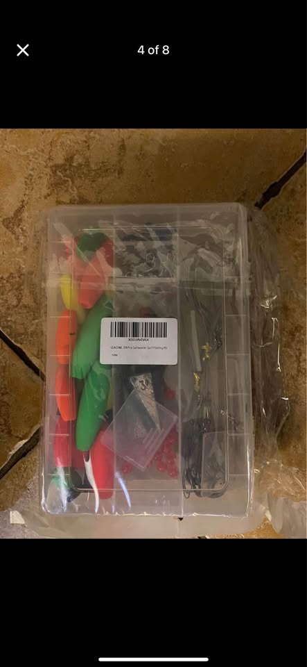 Brand new 78Pcs Saltwater Surf Fishing Kit.