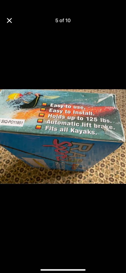 Brand new RAD Sportz kayak and ladder hoist